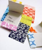 SusyJack Set of 10 Patterned Matchbooklets