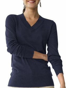 v-neck sweater