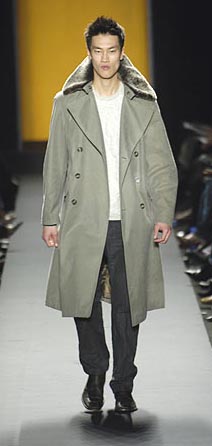 Kenneth Cole Fall 06 Fur Coat