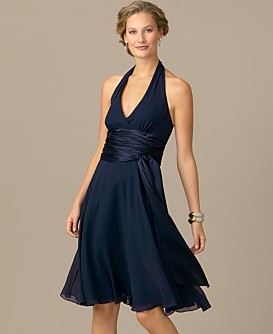 navy blue dress