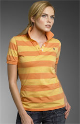 striped polo