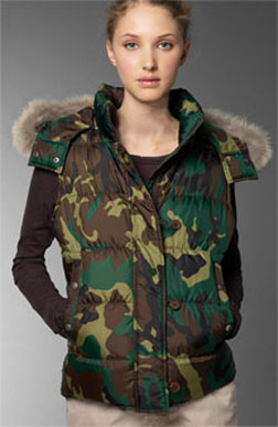 army puffer vest