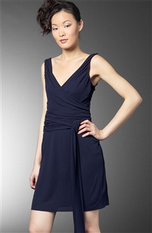 navy blue dress