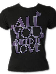 All you need is love tee