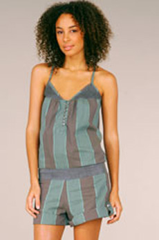 striped jumpsuit