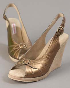 Annabelle Copper Shoes by C. Ronson