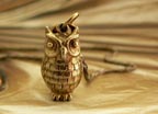 Archimedes Owl Necklace