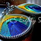 Baby Peacock Earrings