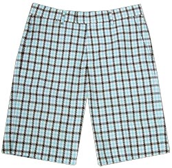 Modern Amusement Basque Check Bermuda Shorts