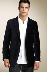 Ben Sherman \'Weathered\' Velvet Blazer