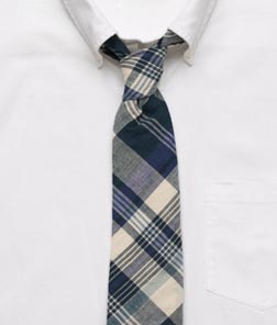 Bingham Madras Cambridge Tie