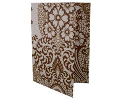 Brown Paisley Passport