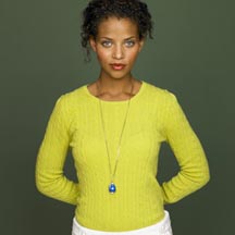 Cambridge Cable Crewneck Sweater