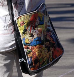 Cartoon Bag Closeup