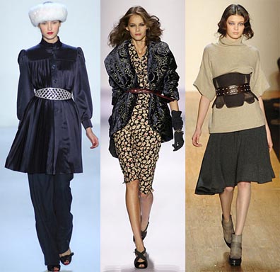 Fall 2008 Fashion Week Trend: The Cinched Waist