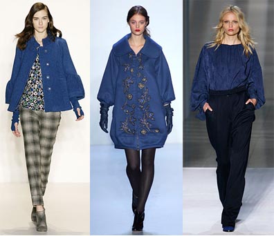 Fall 2008 Fashion Week Trend: Cobalt Blue