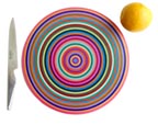 Color Rings Cutting Board at Satinbox