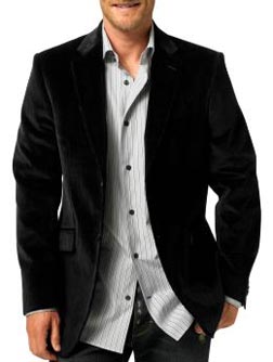 Banana Republic Cotton/Cashmere Two-Button Corduroy Blazer