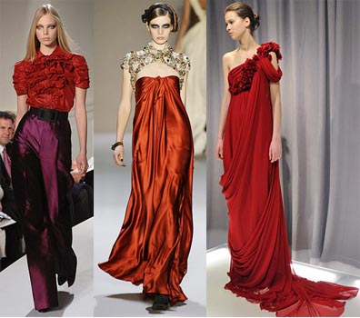 Fall 2008 Fashion Week Trend: Crimson Red