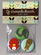 Crowded Teeth Animal Pals Button Pack