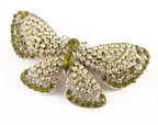 Crystal Butterfly Barrette