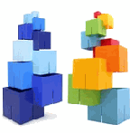 Dado Cube Building Blocks