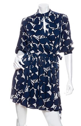 Diane von Furstenberg Abel Wrap Mini Dress