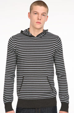 Fink Popover Striped Sweater