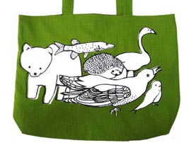 Finnish Animals Tote Bag