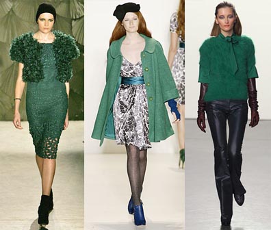 Fall 2008 Fashion Week Trend: Forest Green