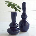 Cobalt Blue Goa Vases at West Elm
