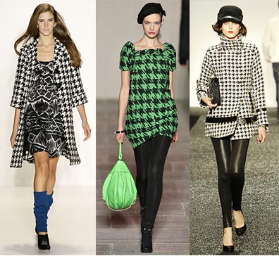 Fall 2008 Fashion Week Trend: Houndstooth