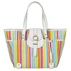 Issac Mizrahi Striped Tote