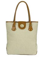 Issac Mizrahi Neutral Tote