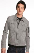 Kill City Silver Denim Jacket