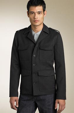 Marc by Marc Jacobs Whipcord Military Blazer