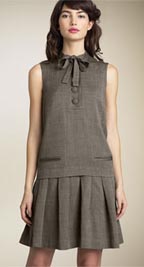 Marc by Marc Jacobs Drop Waist Canvas Dress