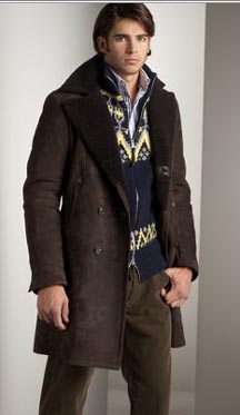 Michael Bastian Shearling Coat