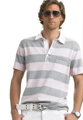 Michael Kors Striped Polo