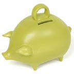 Mid Century Piggy Bank