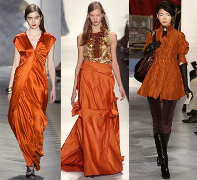 Fall 2008 Fashion Week Trend: Orange