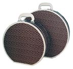 Polka Dot Retro Hatbox Luggage Set