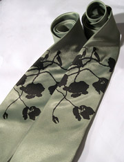 Poppies Tie from TieLab