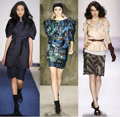 Fall 2008 Fashion Week Trend: Pouf Sleeves