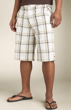 Quiksilver \'Santiago\' Plaid Shorts