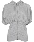 Ruched Kimono Sleeved Hoodie at Forever 21