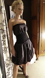 Le Fashionista Satin Bubble Dress