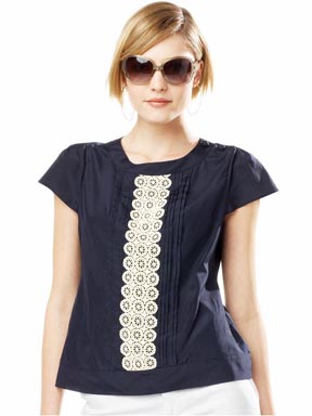 Silk Lace Top