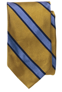 Cambridge Fairfield Repp-Stripe Skinny Tie