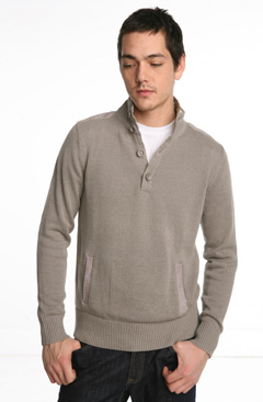 Stock Utility Mockneck Sweater